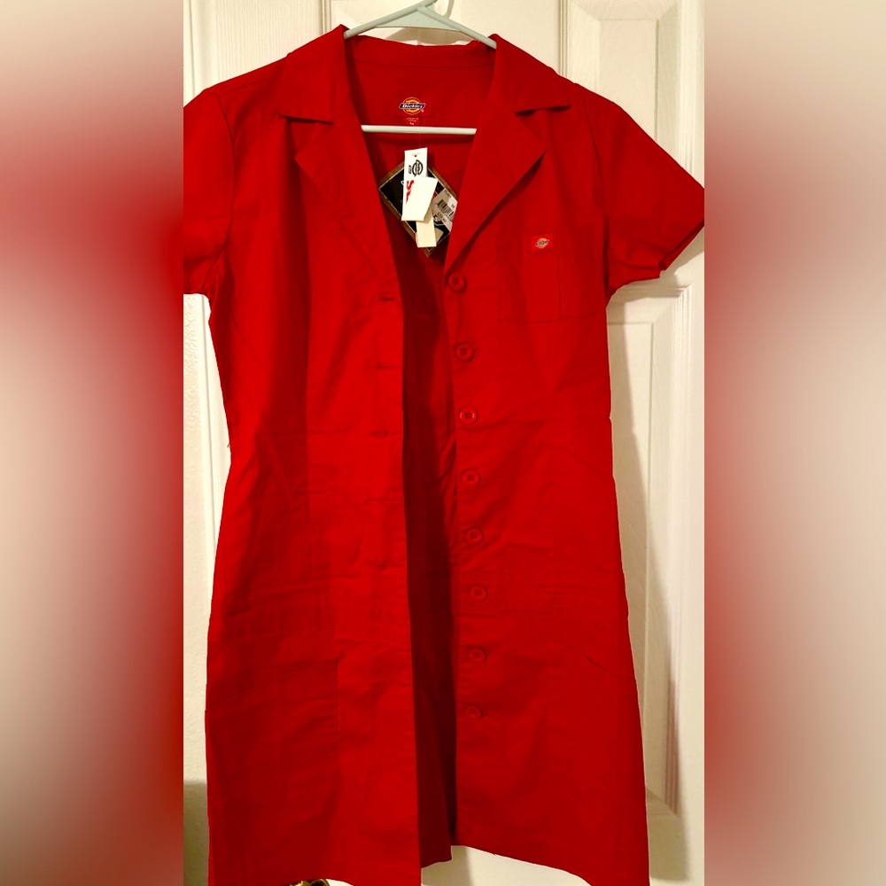 DickiesGirl. Red dress. Never worn.